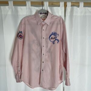 Robert Graham New York Mets Men’s Button Down Shirt preowned size M